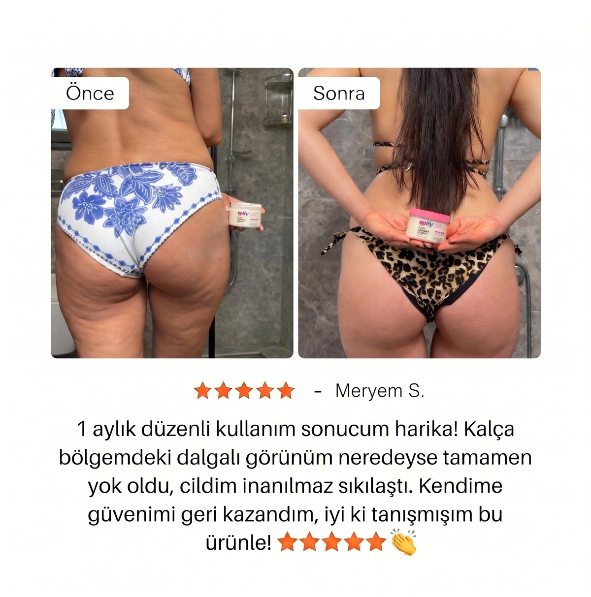 Epify Anti Selülit Jel Krem