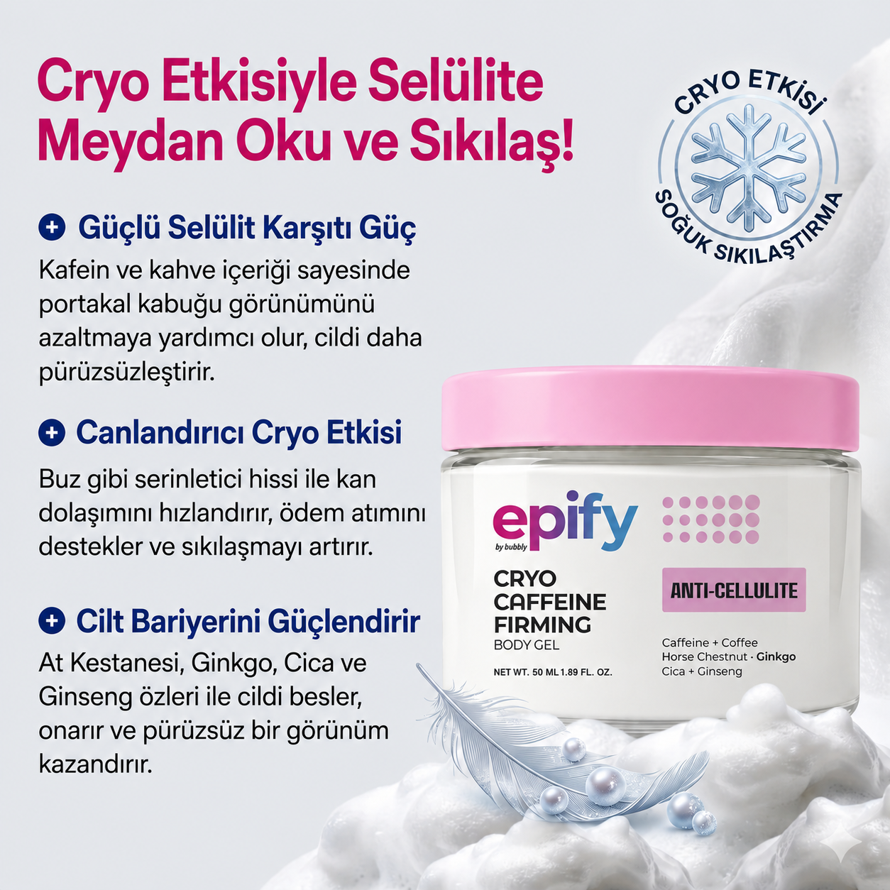 Epify Anti Selülit Jel Krem