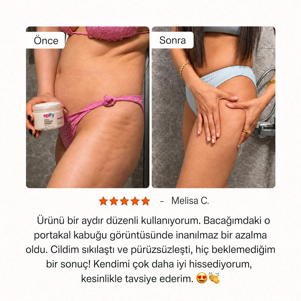 Epify Anti Selülit Jel Krem