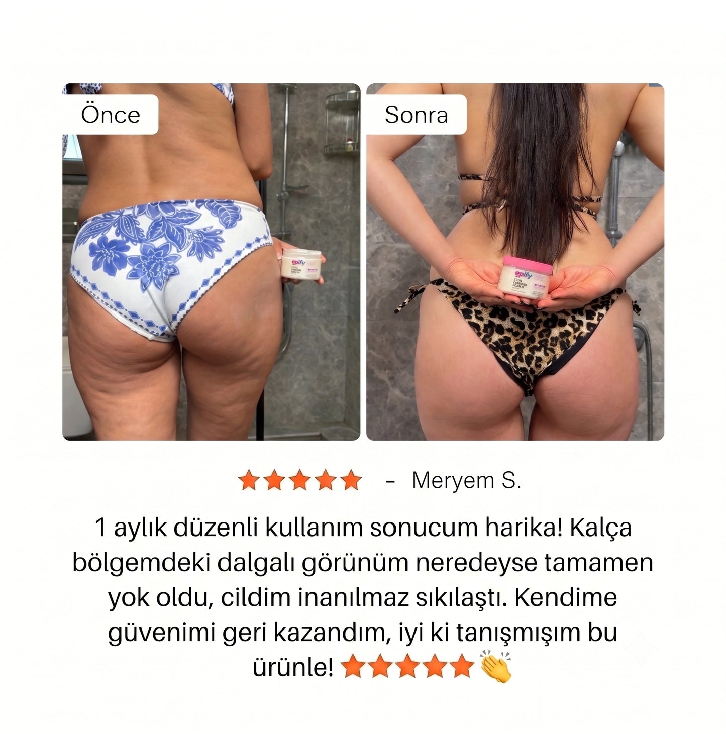 Epify Anti Selülit Jel Krem
