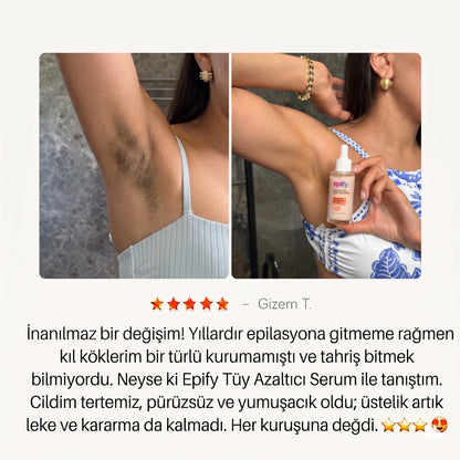 Epify Dual Phase™ Teknolojisi Çift Fazlı Tüy Azaltıcı Serum